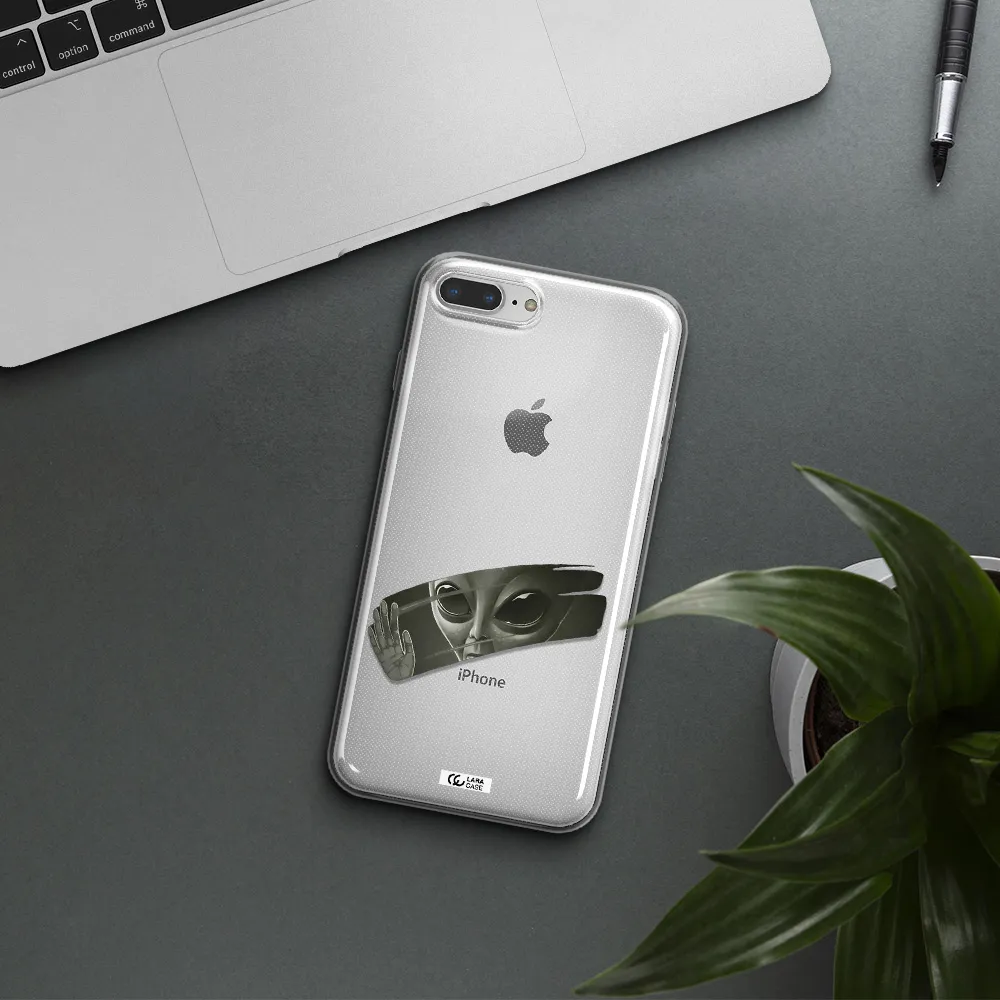 Alien Apple iPhone 7 plus Clear TPU Case