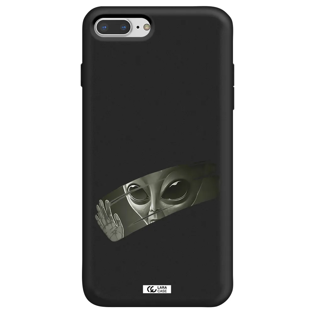 Alien Apple iPhone 7 plus Silicone black Case