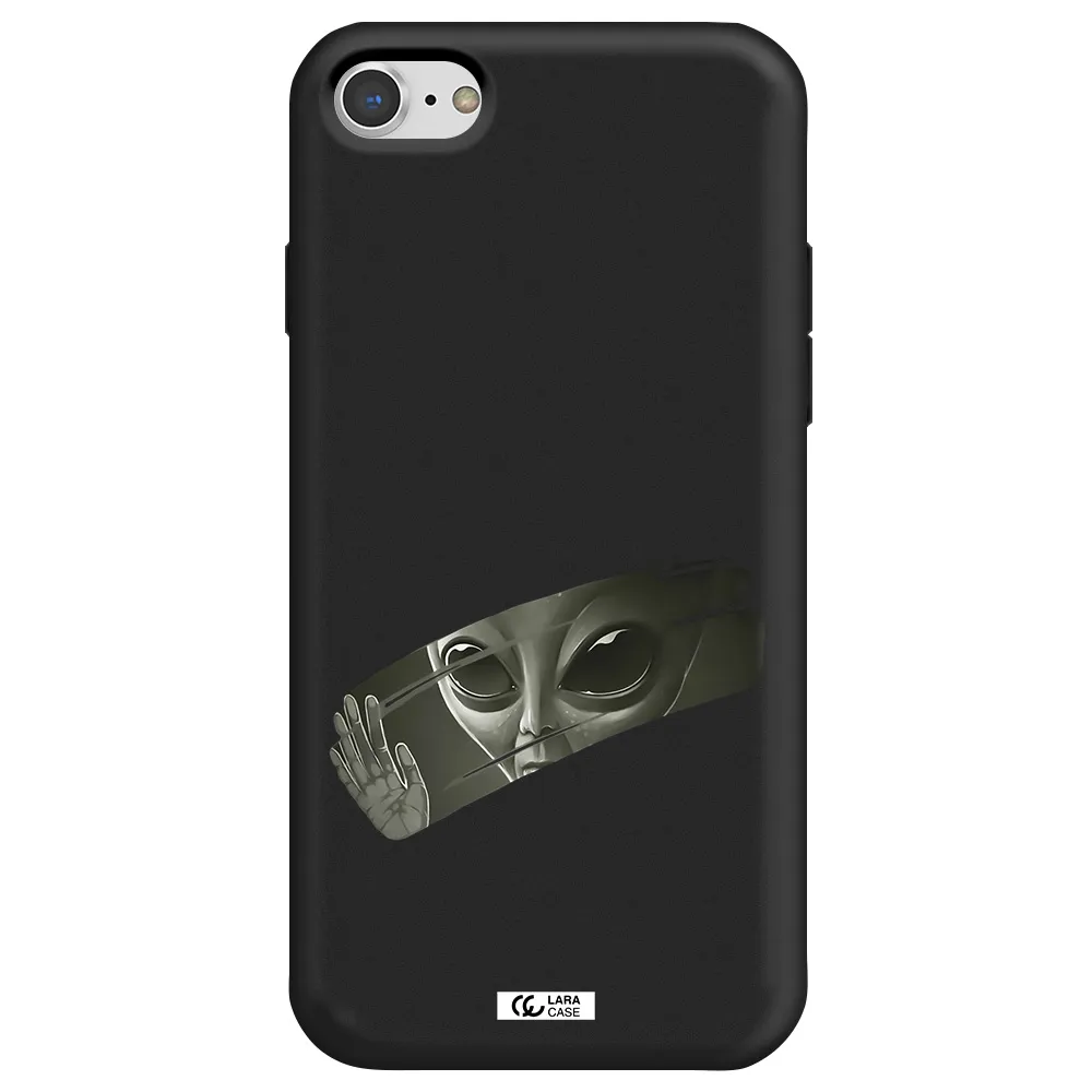 Alien Apple iPhone 7 Silicone black Case