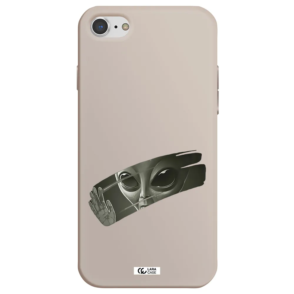 Alien Apple iPhone 7 Silicone Stone Case