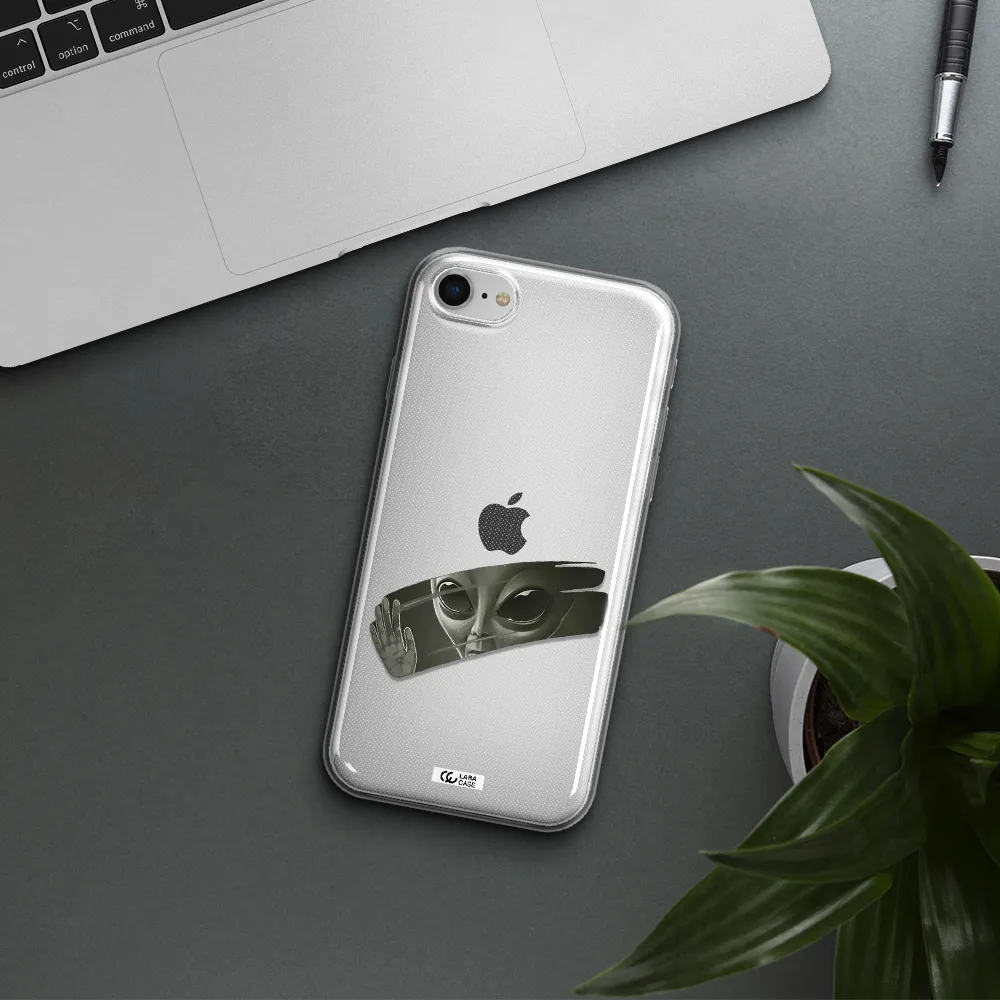 Alien Apple Iphone Se 2020 Clear Tpu Case