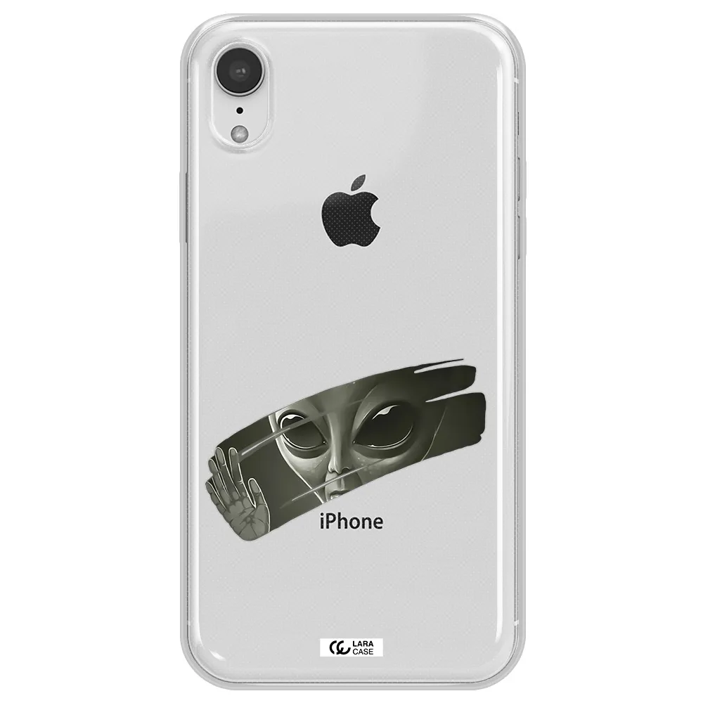 Alien Apple iPhone XR Clear TPU Case