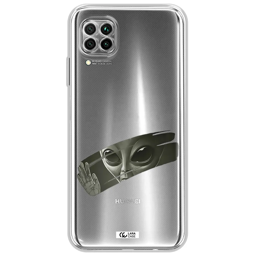 Alien Huawei Nova 7I Clear Tpu Case