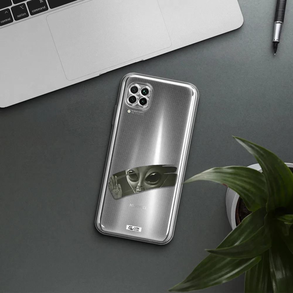 Alien Huawei Nova 7I Clear Tpu Case