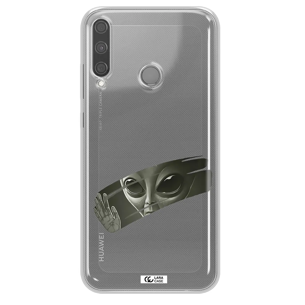 Alien Huawei P40 Lite E Clear TPU Case