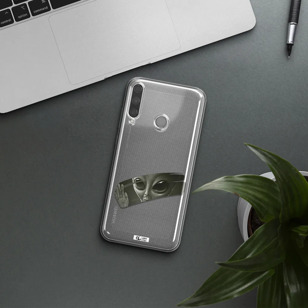 Alien Huawei P40 Lite E Clear TPU Case