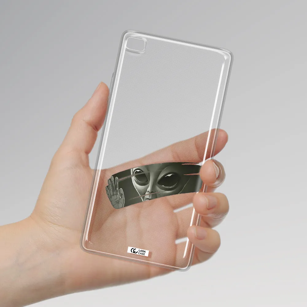 Alien Huawei P8 Clear TPU Case