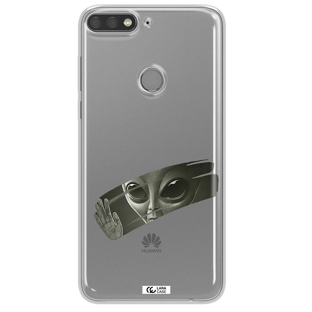 Alien Huawei Y7 Prime 2018 Clear TPU Case