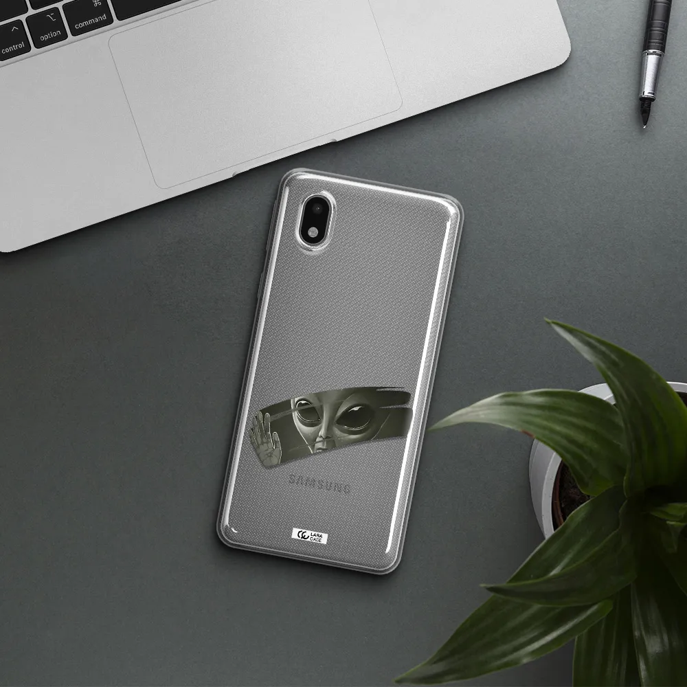 Alien Samsung A01 Core Clear Tpu Case