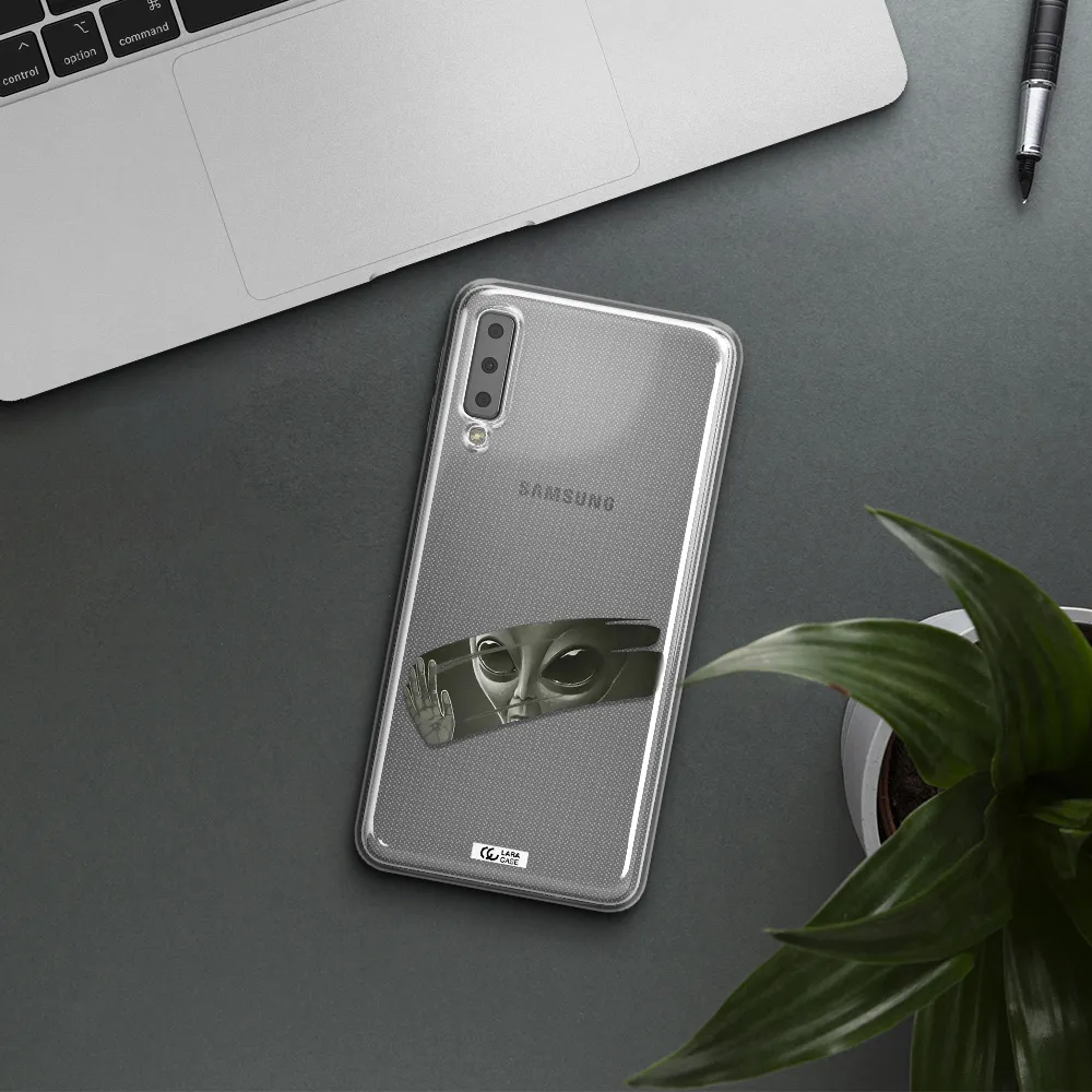 Alien Samsung A7 2018 Clear TPU Case