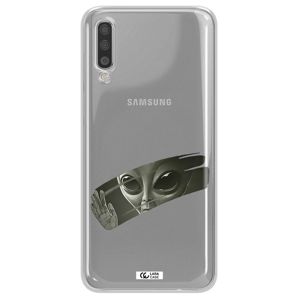 Alien Samsung A70S Clear Tpu Case