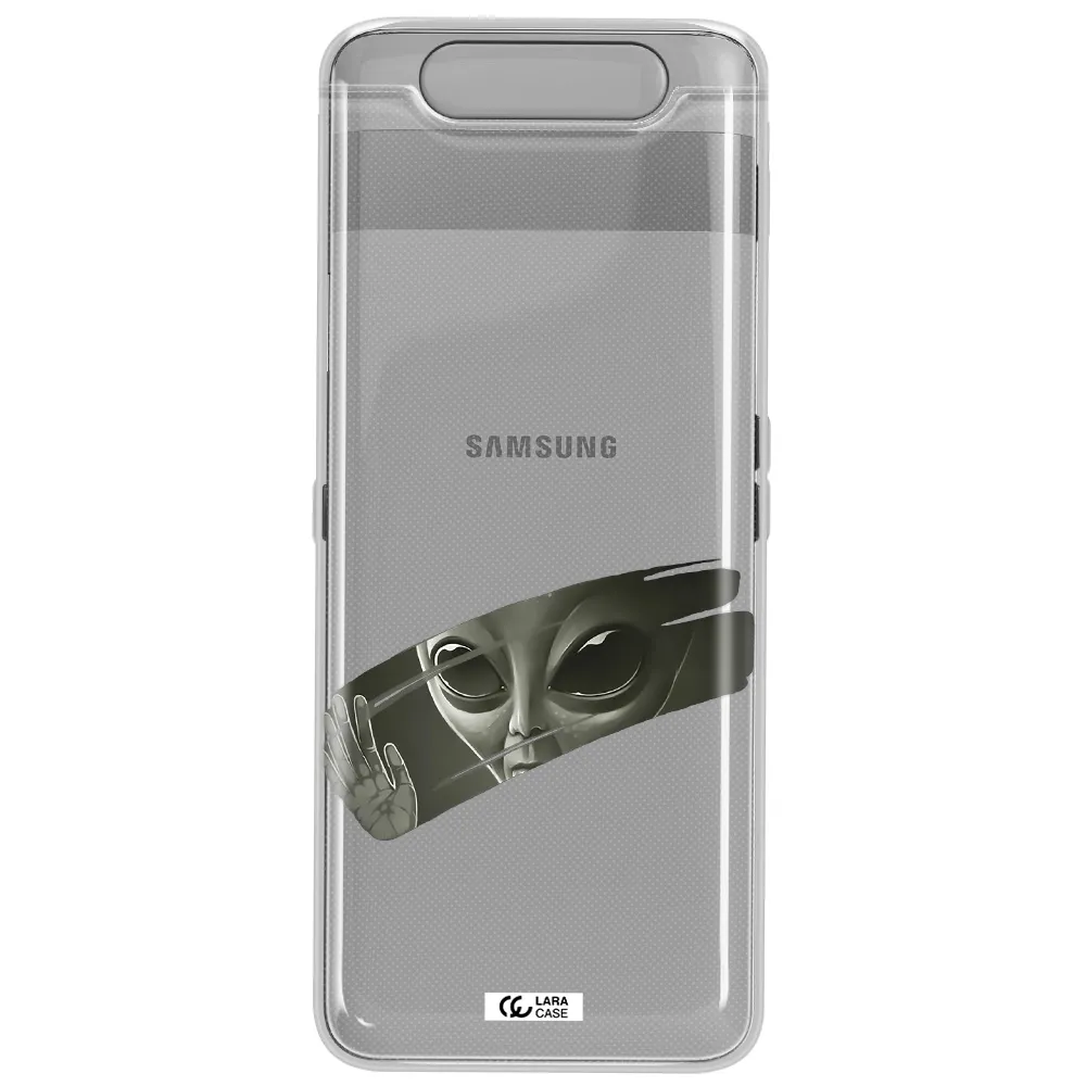 Alien Samsung A80 Clear TPU Case