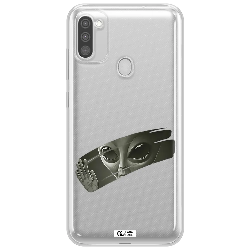 Alien Samsung M11 Clear TPU Case