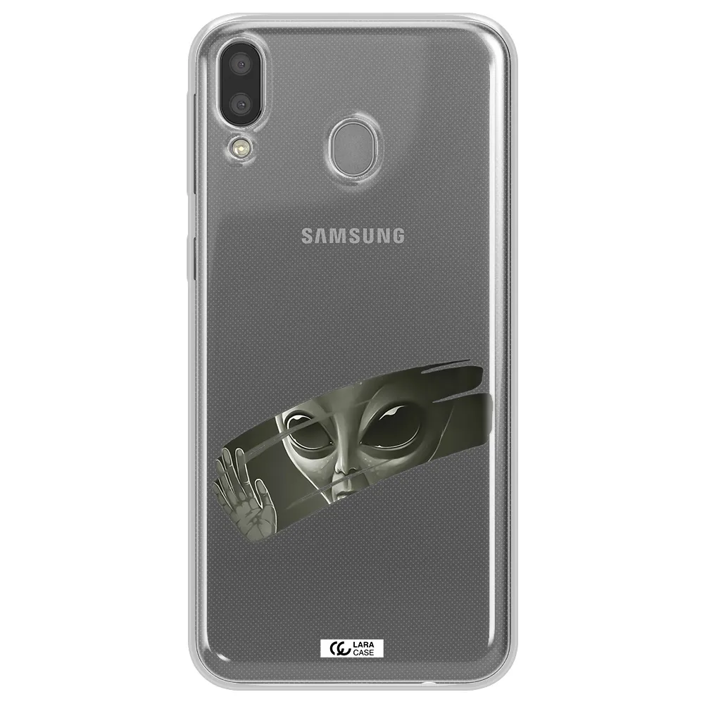 Alien Samsung M20 Clear TPU Case