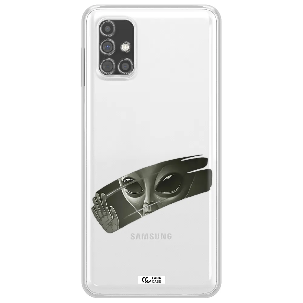 Alien Samsung M31S Clear TPU Case