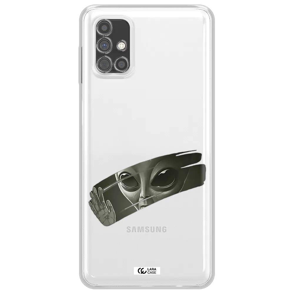 Alien Samsung M51 Clear TPU Case
