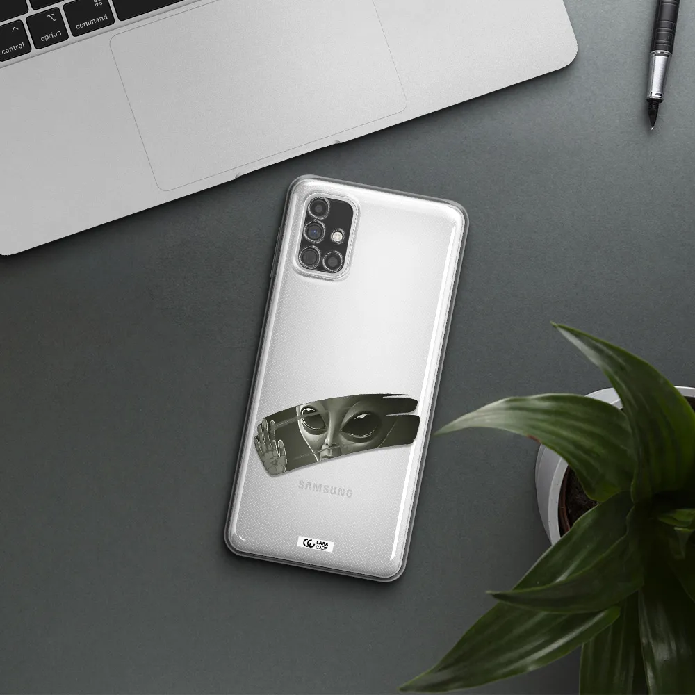 Alien Samsung M51 Clear TPU Case
