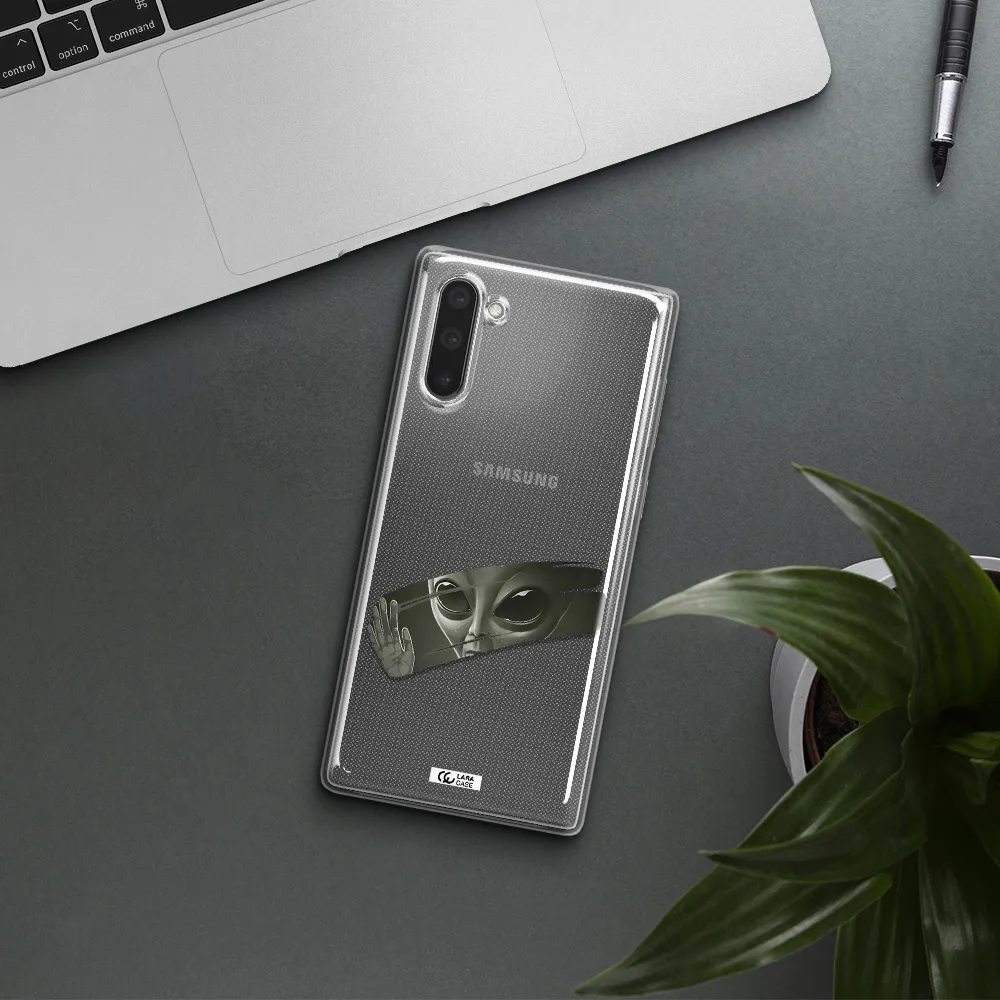Alien Samsung Note 10 Clear TPU Case