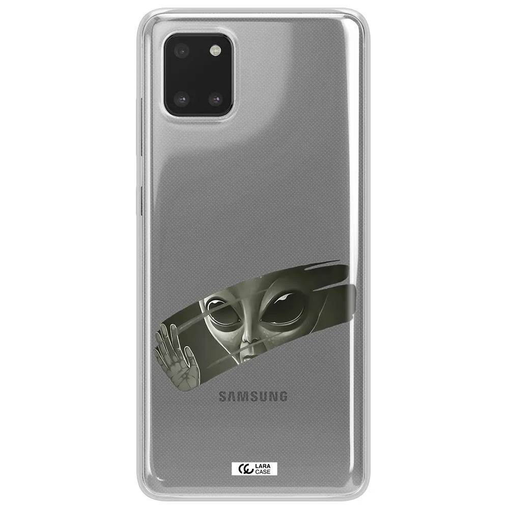 Alien Samsung Note 10 Lite Clear TPU Case