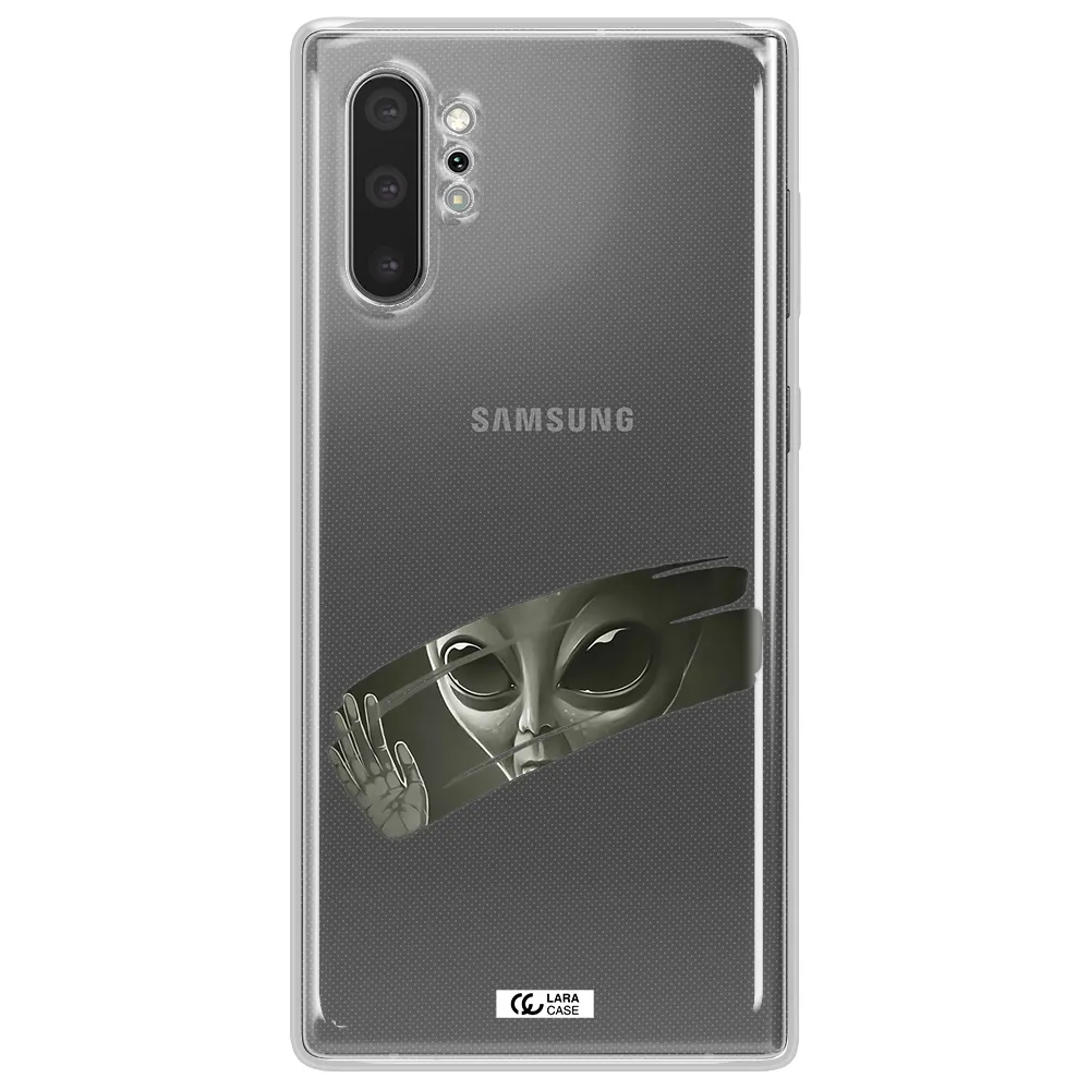 Alien Samsung Note 10 Plus Clear TPU Case