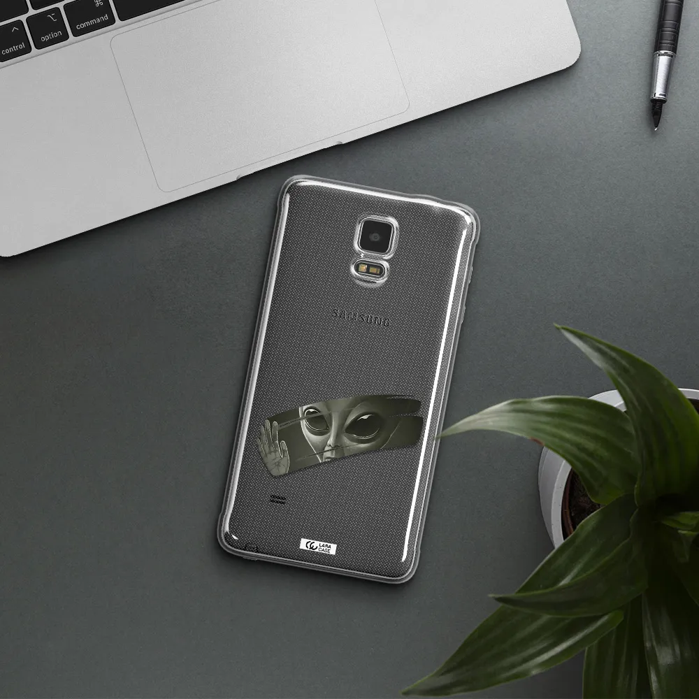 Alien Samsung Note 4 Clear TPU Case