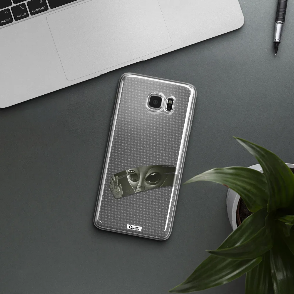 Alien Samsung Note 5 Clear TPU Case