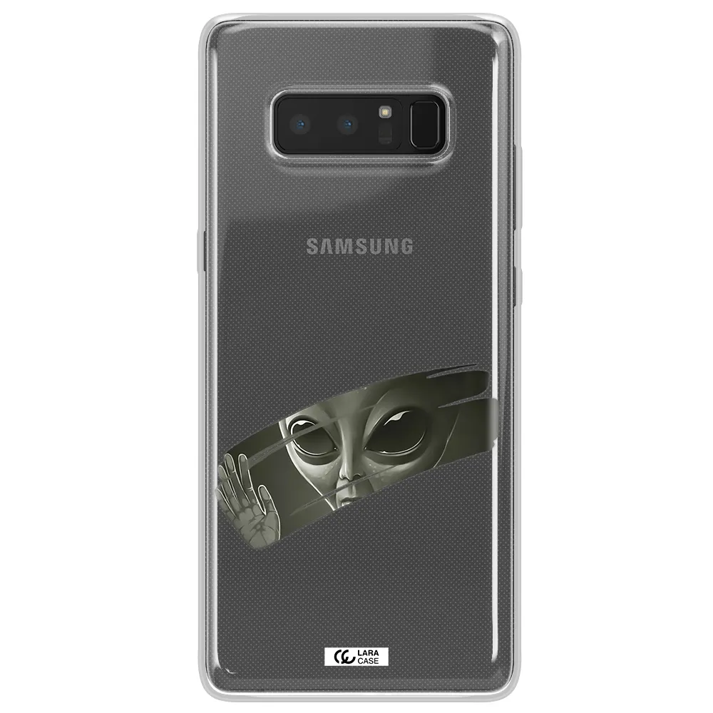 Alien Samsung Note 8 Clear TPU Case