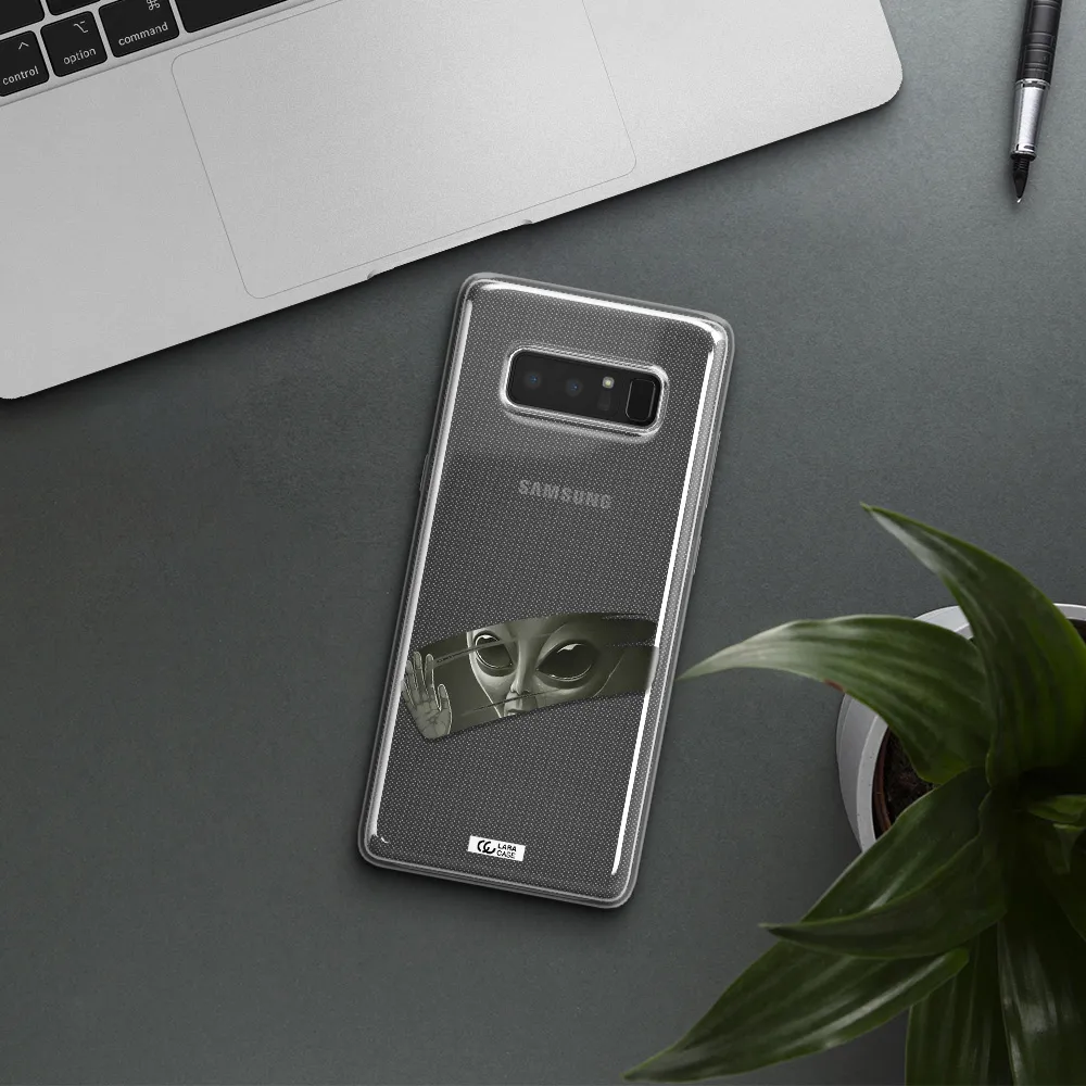 Alien Samsung Note 8 Clear TPU Case