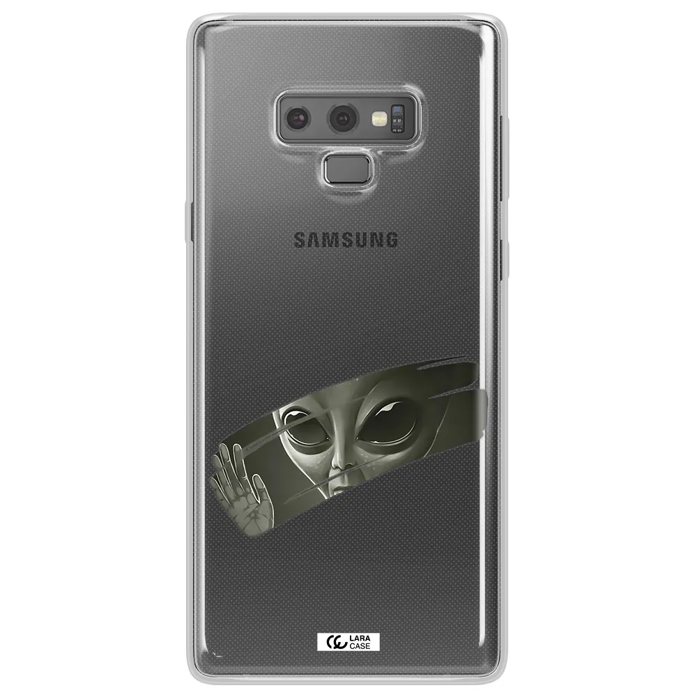Alien Samsung Note 9 Clear TPU Case