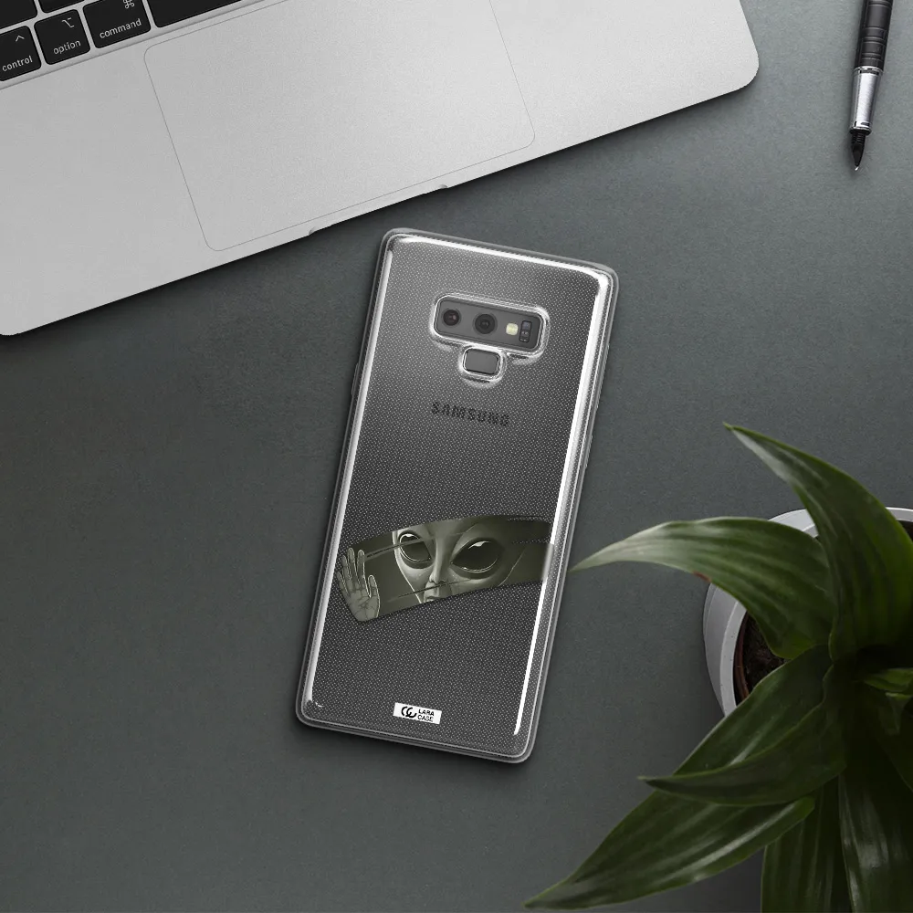Alien Samsung Note 9 Clear TPU Case