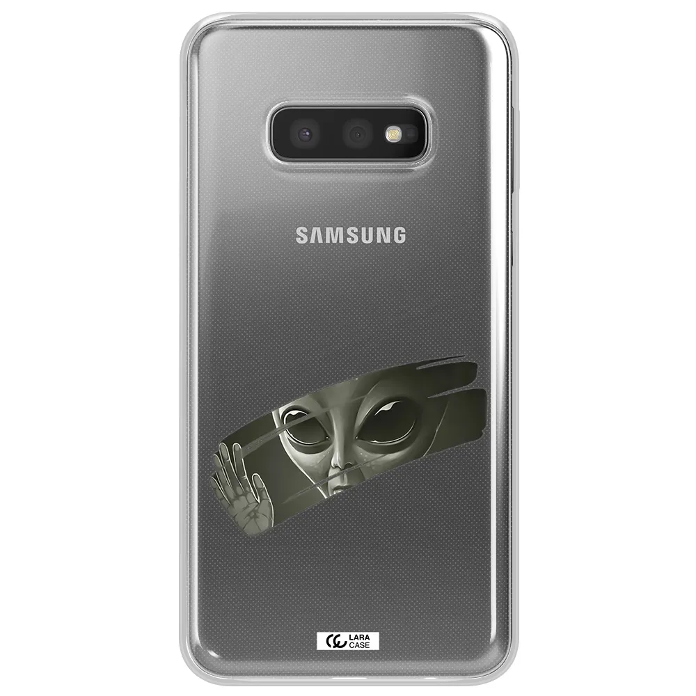 Alien Samsung S10e Clear TPU Case