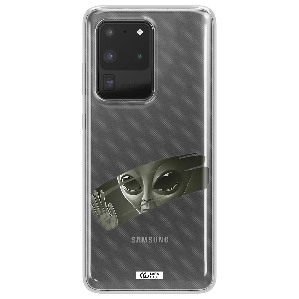 Alien Samsung S20 Ultra Clear TPU Case