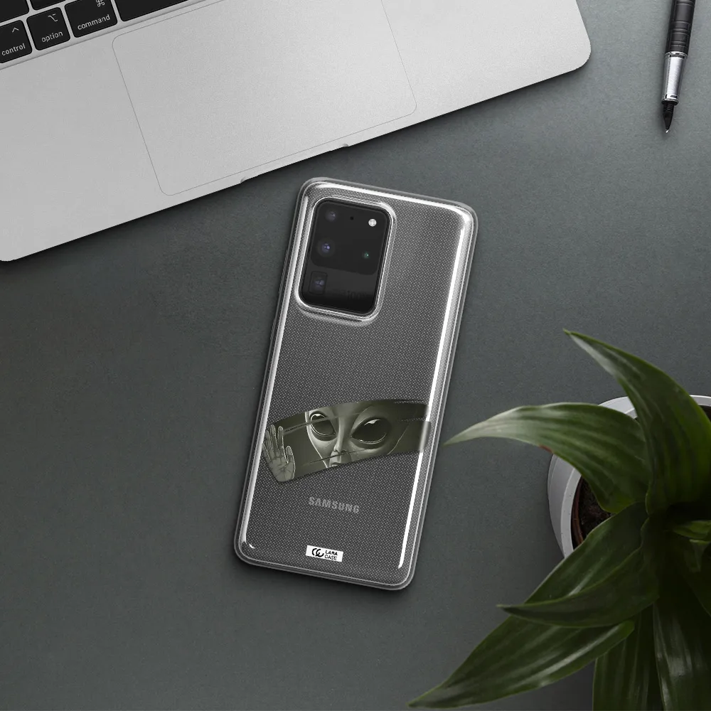Alien Samsung S20 Ultra Clear TPU Case