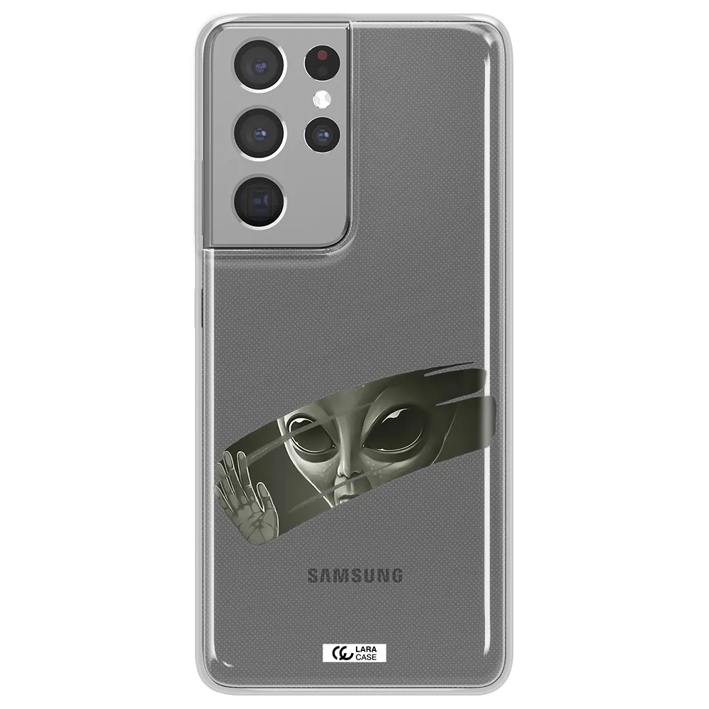 Alien Samsung S21 Ultra Clear TPU Case