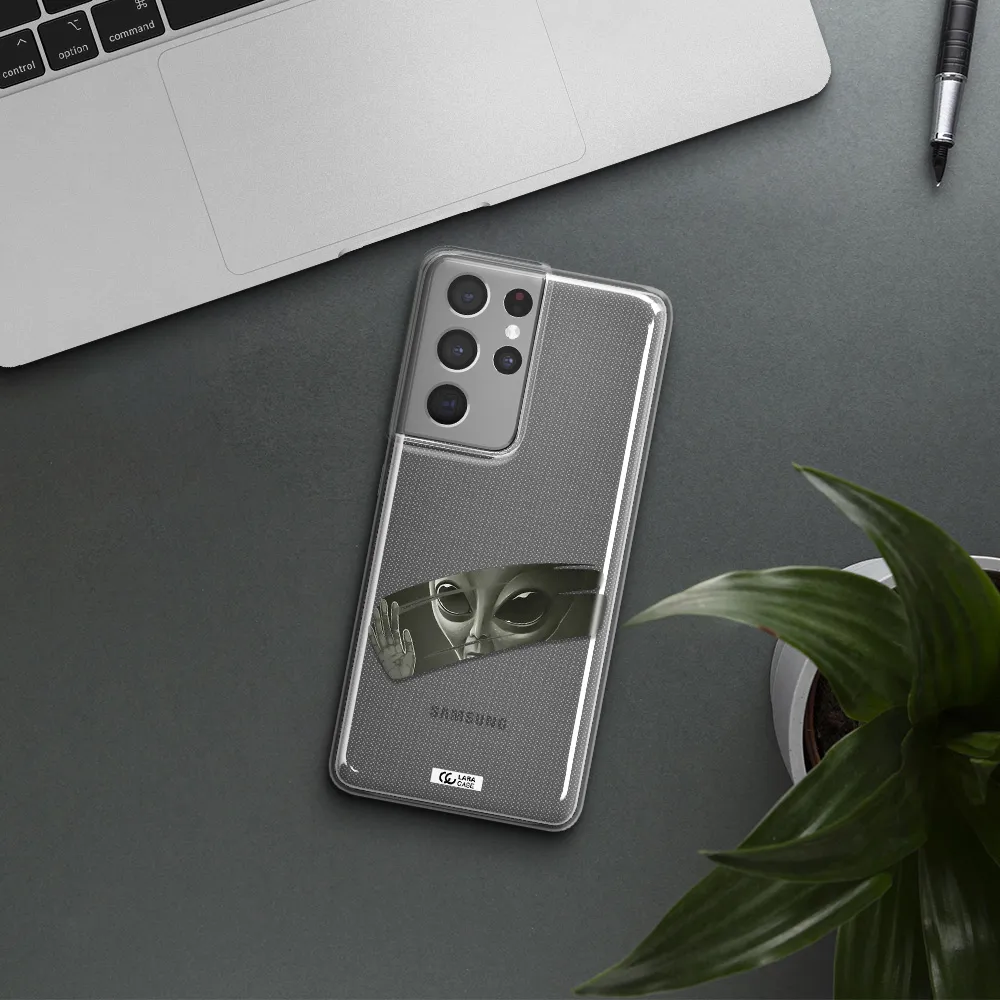 Alien Samsung S21 Ultra Clear TPU Case
