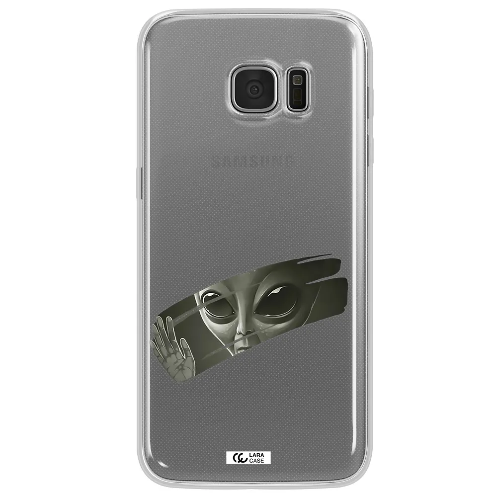 Alien Samsung S7 Edge Clear TPU Case