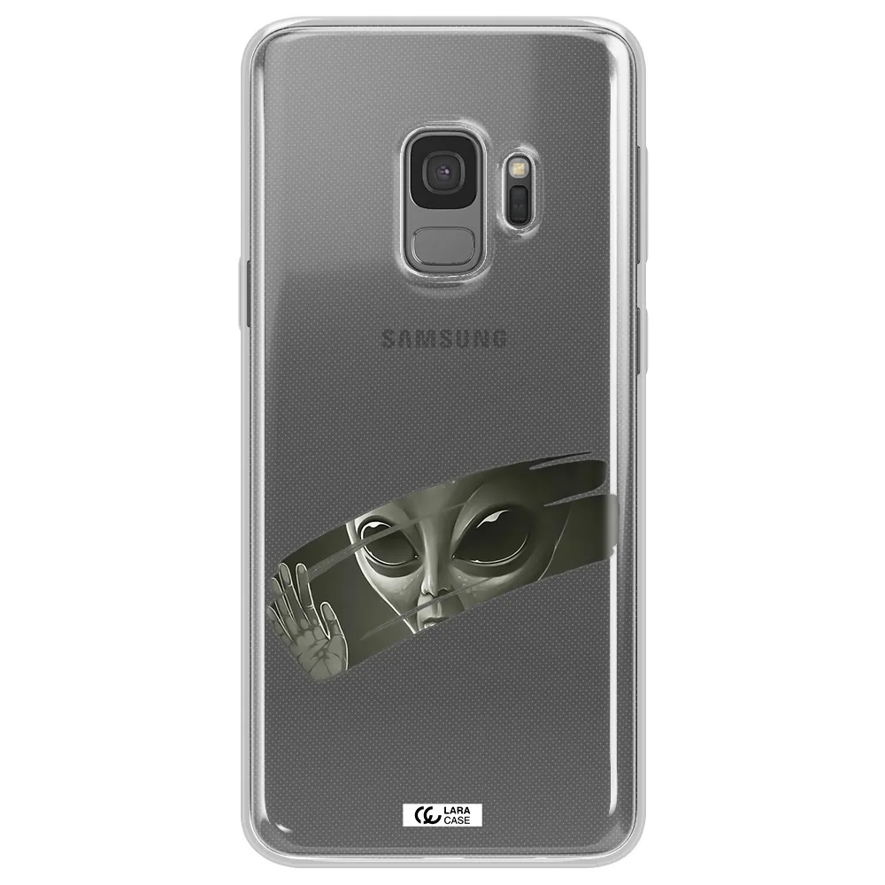 Alien Samsung S9 Clear TPU Case
