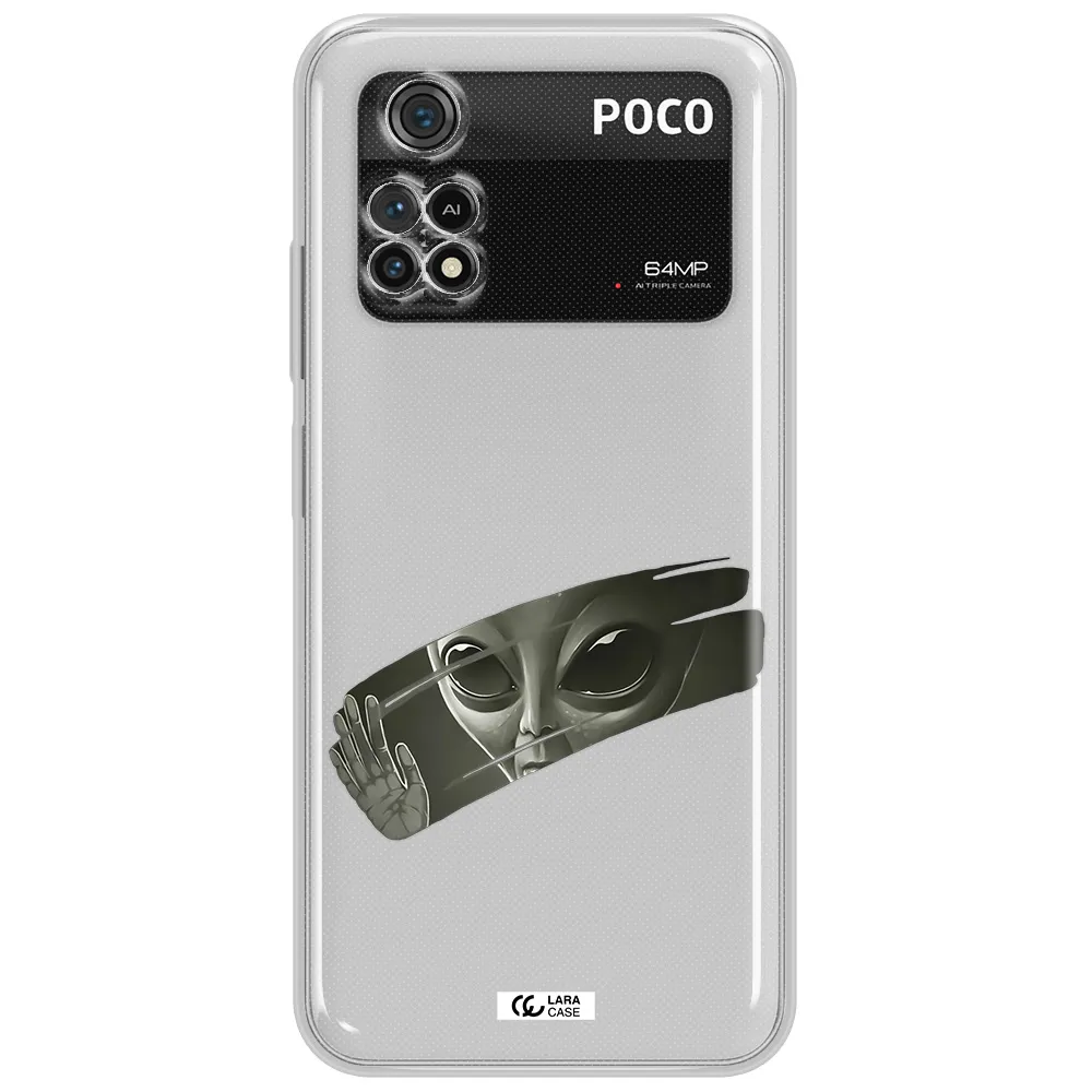Alien Xiaomi Poco M4 Pro 4G Clear Tpu Case