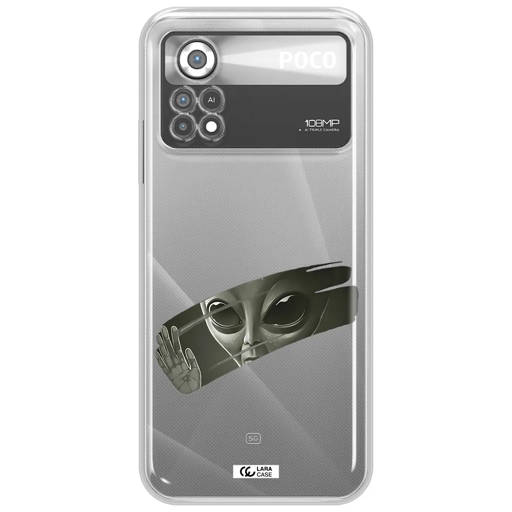 Alien Xiaomi Poco X4 Pro Clear TPU Case