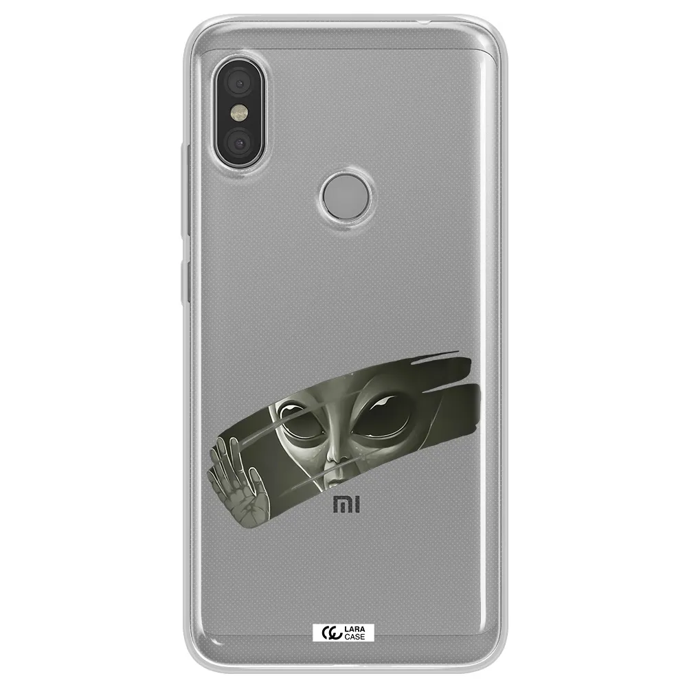 Alien Xiaomi Redmi Note 6 Pro Clear TPU Case