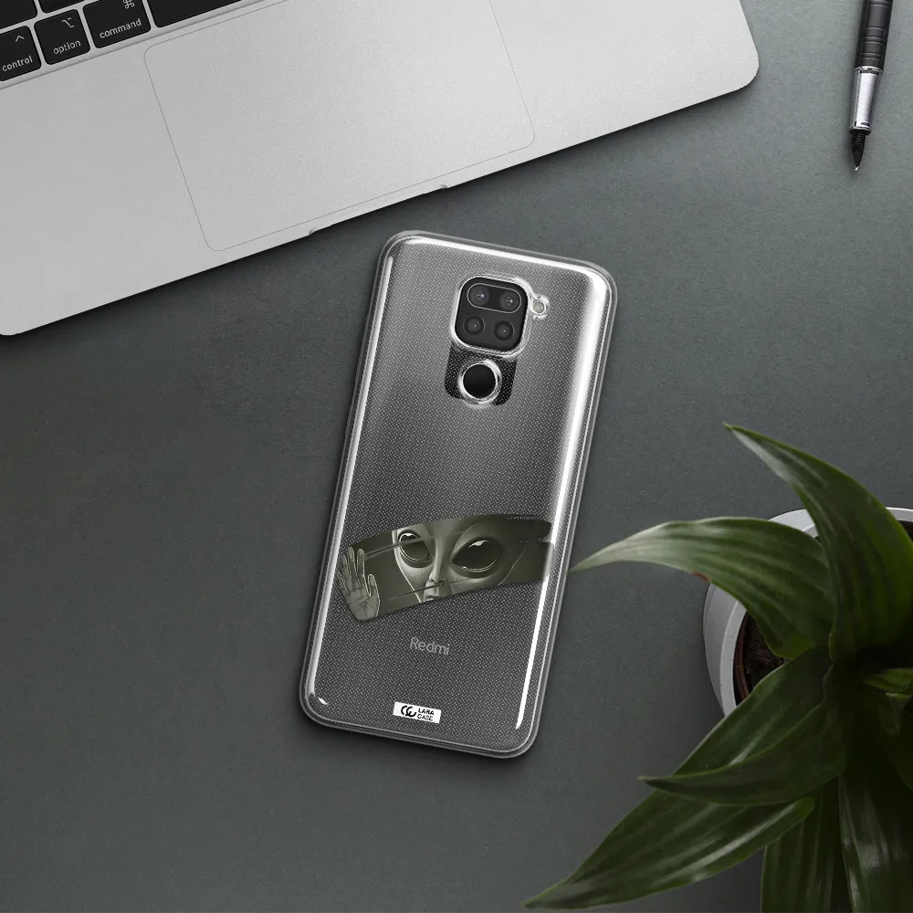 Alien Xiaomi Redmi Note 9 Clear TPU Case