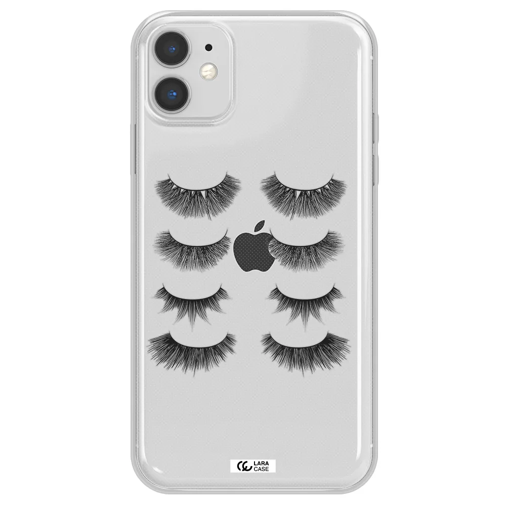 Eyelids Apple iPhone 11 Clear TPU Case