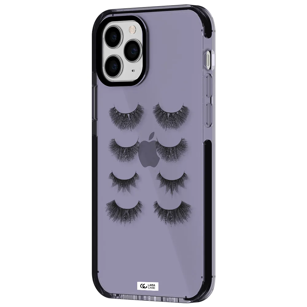 Eyelids Apple iPhone 11 pro impact Lilac Case