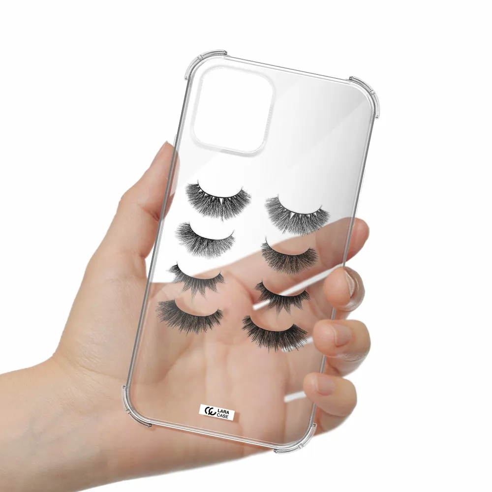 Eyelids Apple iPhone 11 pro max Clear PC Case