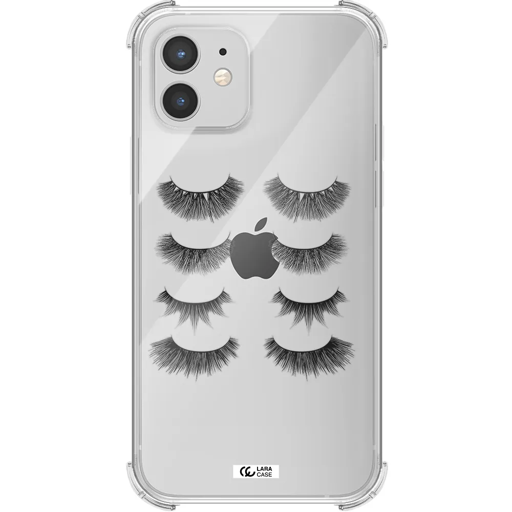 Eyelids Apple iPhone 12 Clear PC Case