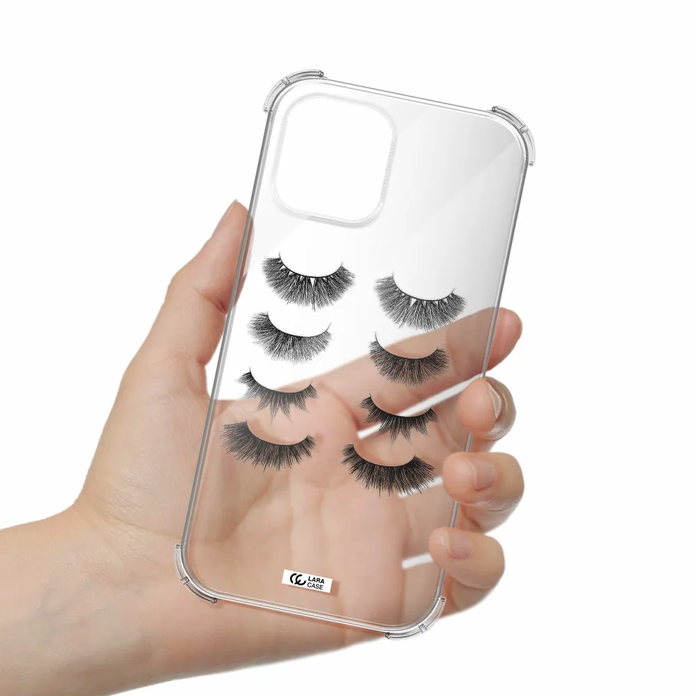 Eyelids Apple iPhone 12 pro Clear PC Case