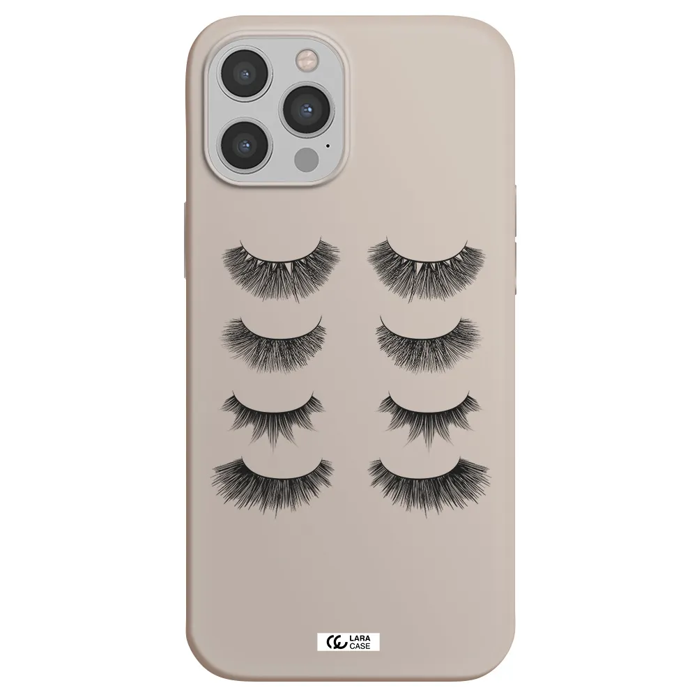 Eyelids Apple iPhone 12 pro Silicone Stone Case