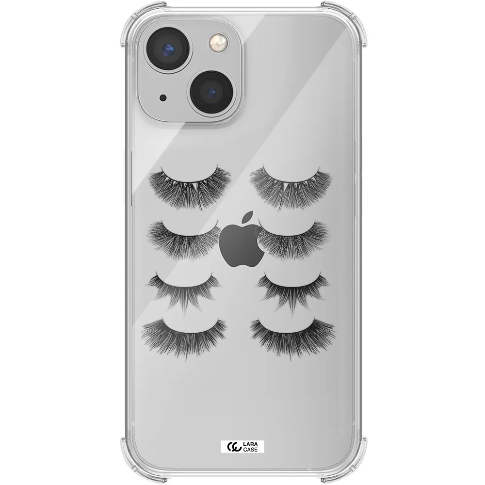 Eyelids Apple iPhone 13 mini Clear PC Case