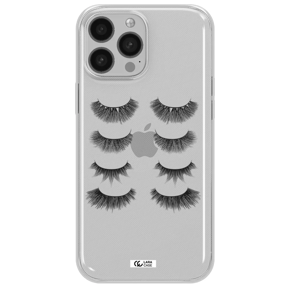Eyelids Apple iPhone 13 Pro Clear TPU Case
