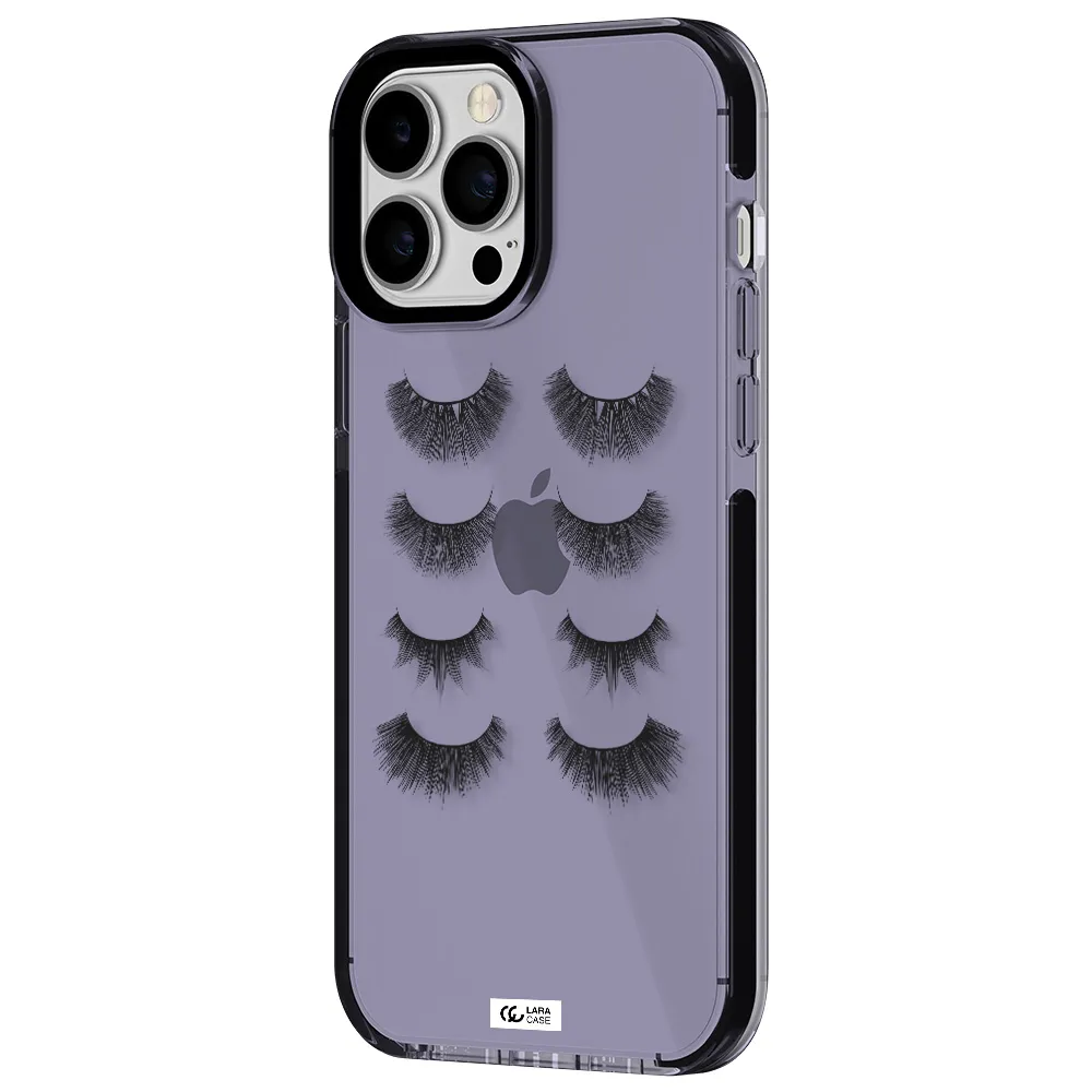 Eyelids Apple iPhone 13 Pro Max impact Lilac Case